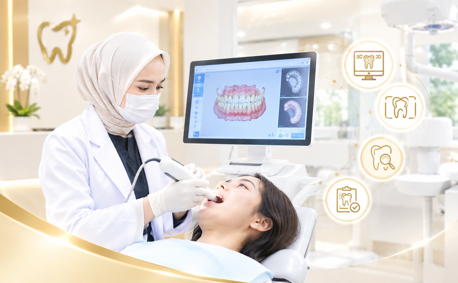 Teknologi digital terkini di Dentishine